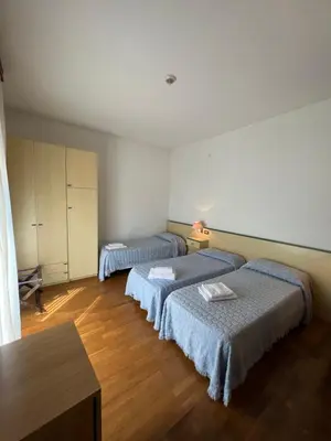 Letto o letti in una camera di Hotel San Marco