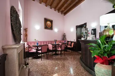 Area soggiorno di Hotel Al Castello