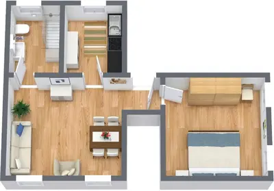 Planimetria di DolceVita Apartments N 396