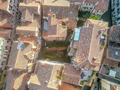 Vista aerea di Inn Venice