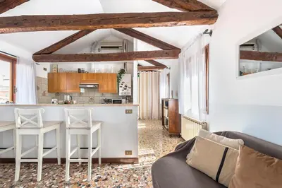 Cucina o angolo cottura di Colombina Like at home 3 bedrooms fully equipped air conditioned