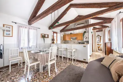 Cucina o angolo cottura di Colombina Like at home 3 bedrooms fully equipped air conditioned