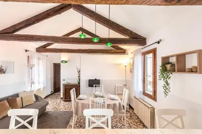 Area soggiorno di Colombina Like at home 3 bedrooms fully equipped air conditioned
