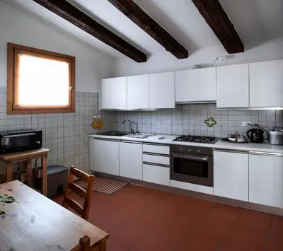 Cucina o angolo cottura di Casa Lunia