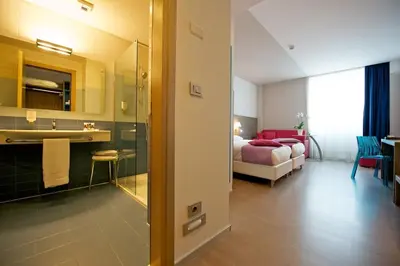 Letto o letti in una camera di Hotel Mercure Venezia-Marghera