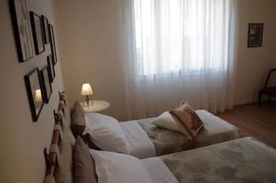 Letto o letti in una camera di Alla Torre B&B