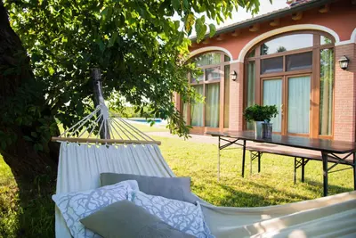 Giardino di Residence Valle Cavallino