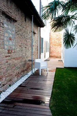 Patio o area all'aperto di Legrenzi Rooms