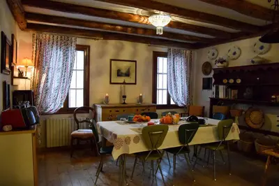 Area soggiorno di Casa nel cuore del prosecco