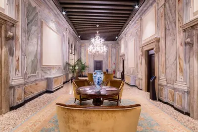 Area soggiorno di Hotel Nani Mocenigo Palace