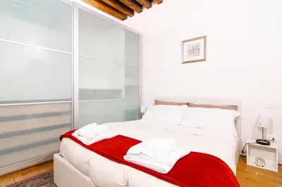 Letto o letti in una camera di Romantic House Venice