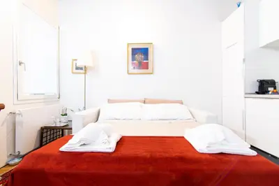 Letto o letti in una camera di Romantic House Venice