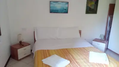 Letto o letti in una camera di Biogarden