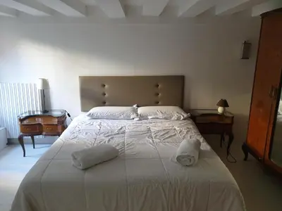 Letto o letti in una camera di ai Templari San Marco