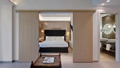 Letto o letti in una camera di Hotel Terme Formentin