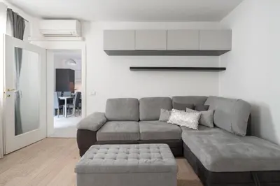 Area soggiorno di Penthouse Dream Apartments by Wonderful Italy
