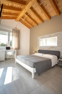 Letto o letti in una camera di Magrine Castelfranco Veneto