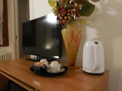 Set per la preparazione di tè e caffè presso VillaRosa