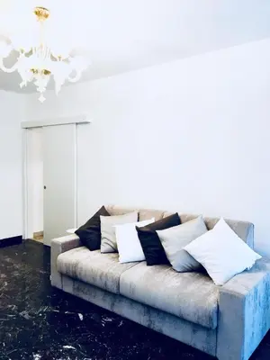 Area soggiorno di Central Apartment