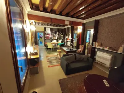 Area soggiorno di Suite Apartment San Marco 1825