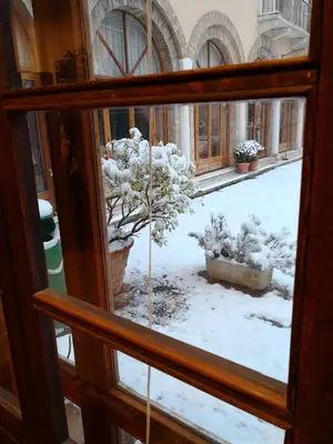 Domus Ciliota durante l'inverno