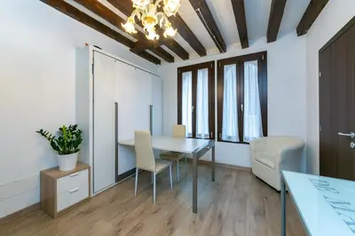 Area soggiorno di Rialto Suite 707