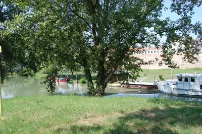 Vista sul fiume nelle vicinanze dell'affittacamere