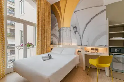Letto o letti in una camera di B&B Hotel Treviso