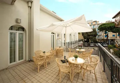 Balcone o terrazza di Hotel Ginevra