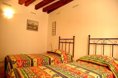 Letto o letti in una camera di 1410 Castello