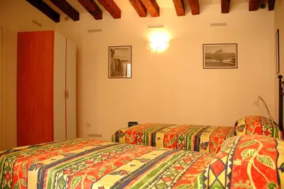Letto o letti in una camera di 1410 Castello