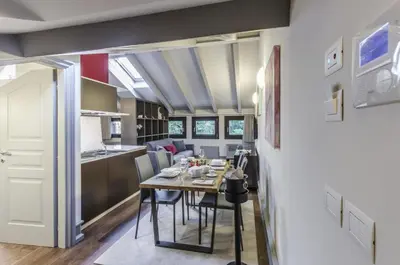 Area soggiorno di Luxury Apartment Venice