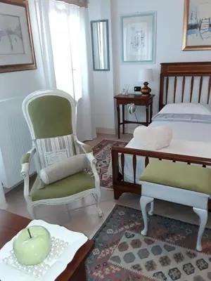 Letto o letti in una camera di Locanda Bellavista