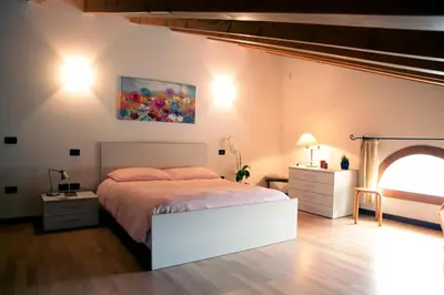 Letto o letti in una camera di CASA GIULIA a Borso del Grappa