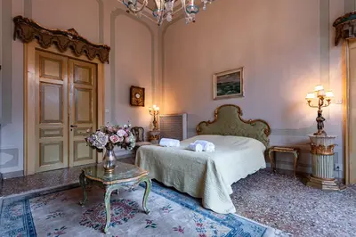 Letto o letti in una camera di Appartamento Duodo o Barbarigo