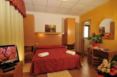 Letto o letti in una camera di Hotel Al Mare