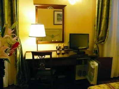 TV o dispositivi per l'intrattenimento presso Hotel La Loggia