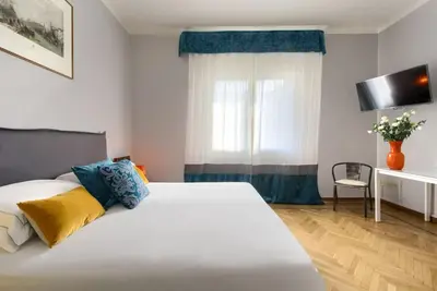 Letto o letti in una camera di Dimora Mantelli