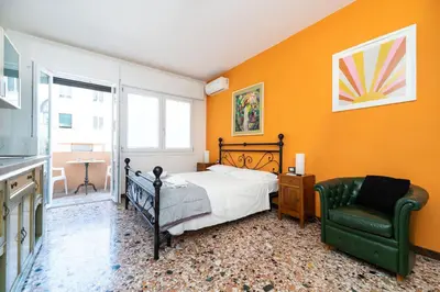 Letto o letti in una camera di Monti Guesthouse
