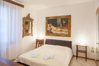 Letto o letti in una camera di San Marco Romantic Dream