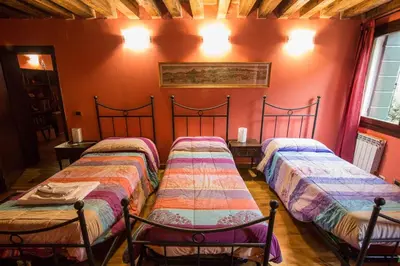Letto o letti in una camera di between the channels, in San Marco