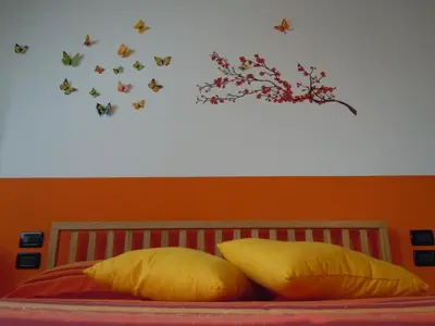 Letto o letti in una camera di Il Farfasole