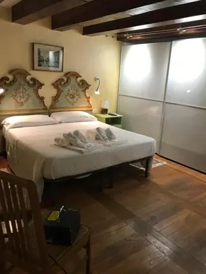 Letto o letti in una camera di Casa San Severo