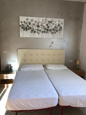 Letto o letti in una camera di Bungalows Alloggi Angiolin Ketty