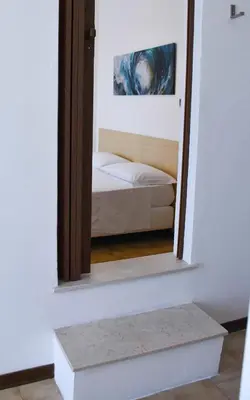 Letto o letti in una camera di Hotel Umberto