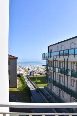 Vista generica sul mare o vista sul mare dall'interno dell'hotel