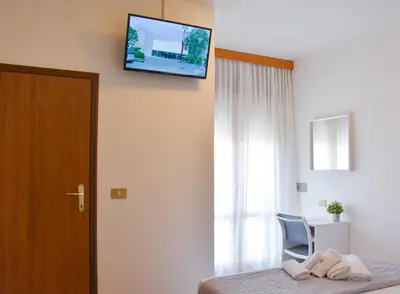 TV o dispositivi per l'intrattenimento presso Hotel Umberto