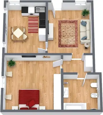 Planimetria di DolceVita Apartments N 315