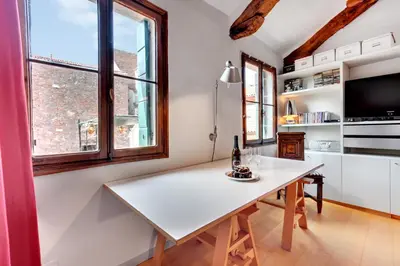 Cucina o angolo cottura di Bragora Smoochy Attic In Venice