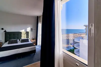 Letto o letti in una camera di Hotel Concordia